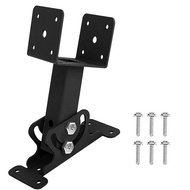 Roof Riser Bracket Kit Adjustable Pergolas Support Heavy Duty Beam Mount 3-1/2 Inch Saddle for Gazeb
