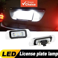 White 2PCS License Plate Lighting Led Bulb For Mercedes-Benz GL320 ML320 R320 2007-2009 ML Class W16