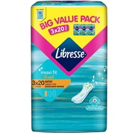 Libresse Green Tea Maxi Wing Sanitary Pad/Tuala Wanita (3x20's)