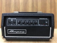 功能完全正常，非常新淨美國ampeg micro cl bass amp head 交易前亦有測試提供