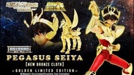 全新啡盒未開 聖衣神話 聖衣神話ex 天馬座星矢 新生青銅聖衣 golden limited edition