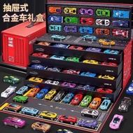 [Toy Car] Alloy Children's Toy Car Set Car Racing Mini Model Car Baby One Year Old 6 Educational Boy