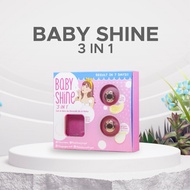 BABY SHINE SET 3 IN 1 DATO ALIFF SYUKRI DHERBS MANTOL HQ (SKINCARE)