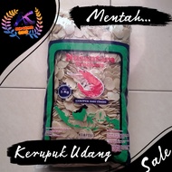 KERUPUK UDANG PUTIIH MENTAH 1KG