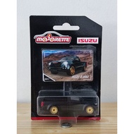 majorette ISUZU Dmax Black Rubber Wheels