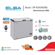 Elba Chest Freezer 260L EF-E2620(GR)