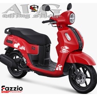 STICKER CUTING/SC.191 MOTORCYCLE STRIPING/ FAZZIO STRIPING/ FAZZIO STICKER/ CARTOON STICKER/ SNOOPY 