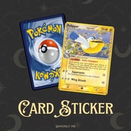 [Pokemon TCG Card Sticker - PELIPPER] TnG Sticker / Access Card Sticker / Card Sticker