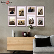Photo Frame - Wallset Frame WO8F02 - 2005 Minimalist Wall Decoration Set of 8 Pcs