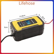 12V 7A Car Battery Charger Motorcycle Acid Battery Charger Battery Pulse Repair