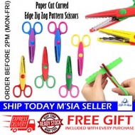 [Little B House] Kids Art Scissors Zig Zags Scissor Wave...