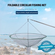 Folding Fish Net Shrimp Cage Fish Cast Fish Net Shrimp Outdoor Device Fishing Net Foldable D4e6
