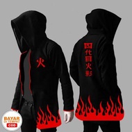 Ladyastore - Jaket Jubah Anime Naruto Mode Sage Zipper Hoodie Jumbo XXL