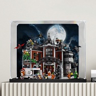 [Acrylic Display Box] Acrylic Display Box Suitable for Lego 76300DC Batman Akam Crazy House Hand-Mad