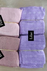kain batik dobi polos warna ungu muda