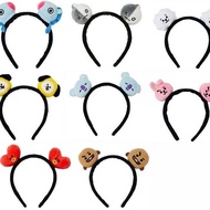 BTS Bulletproof Youth League BT21 Headband Headband Accessories Headband Plush Doll And Peripherals 