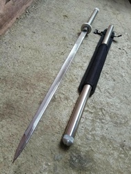 Tongkat Pedang Stainless - Baton Sword