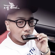 Bruce Harmonica Blues 0-Hole C-Key Beginners Introduction Ten-Hole Swan Performance Level Musical In