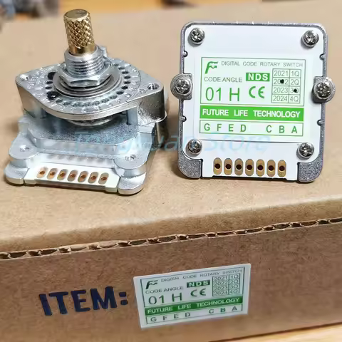 1pc Rotary Switches Band Switch FUTURE Digital Code Switch NDS Series 01H 01J 01N 02H 02J 02N 03H 03