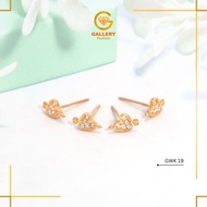 Luxio Love Gold 8K GWK 19 Gold Stud Earrings - Gallery 21 Official