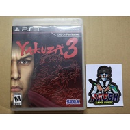 YAKUZA 3 YAKUZA 4 PS3 GAMES USED DVD **PHYSICAL DISC**