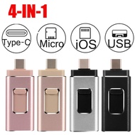 Spot OTG USB 32GB/64GB/128GB/256GB /1TB/2TB/4 in 1 OTG Dual Premium Flash Drive