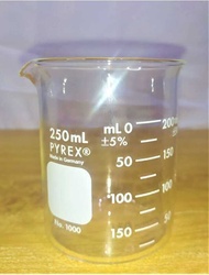 250ML Original na PYREX beaker glass high borosilicate beaker with scale