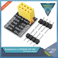 Breadboard to ESP8266 ESP-01s Wifi Module Adapter