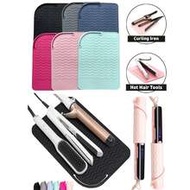 Portable Silicone Heat-Resistant Pad, Straightener, Curling Iron Insulation Pad, Anti Slip And Heat-