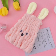 Handuk Keramas Karakter Rabbit Pengering Rambut Motif Kelinci Anak Perempuan Lucu Cepat Kering Han