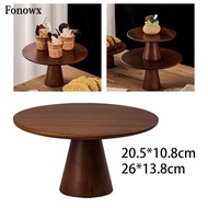 Fonowx Wood Cake Stand Dessert Stand Cupcake Stand Cake Pedestal Stand for Wedding Party