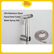 SUS304 Toilet Bidet Spray Set Hand Sprayer Stainless Steel Bathroom Faucet Tap