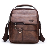 Jeep Men Briefcase Large Capacity Crossbody Bag Casual Handbag Briefcase Men