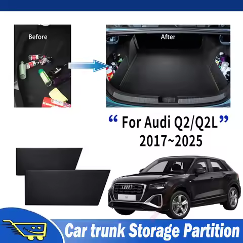 Audi Q2L Trunk Storage For Audi Q2L 2017~2025 2018 2019 2020 Car Thickening Trunk Storage Partition 