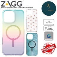 Zagg Milan Snap Magnetic Charging Case for iPhone 16 Pro Max I 15 Pro I 15 Pro Max