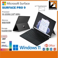 Microsoft Surface Pro 9 (1 YEAR WARRANTY ) Core i5-12th GEN 13" inch Display Touch Screen Win 11 Pro