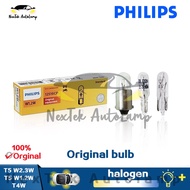 Philips T5 W1.2W W2.3W 12061 12516 12929 12V Standard Interior Light Original Signal Lamps Automotive Bus&amp;Truck(1 bulb)