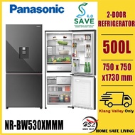 [DELIVERY @ KLANG VALLEY] Panasonic Premium 2-door Refrigerator NR-BW530XMMM