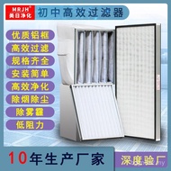 Penapis Udara FFU Penulenan Midea HEPA dengan atau tanpa Partition H13 H14 Unit Penulenan Bengkel Ta