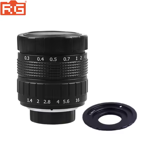 Fujian 35mm F1.7 CCTV TV Lens +C Mount For Olympus E-PL5,E-PM3,E-PM2,E-P3,E-PL3,E-PM1,E-PL2,E-PL1s,E