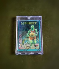 1995-96 Topps Finest 雙面 MICHAEL JORDAN Dish And Swish SCOTTIE PIPPEN card #DS4