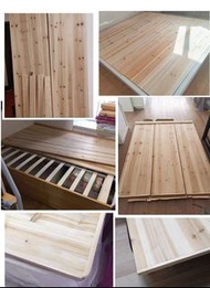 木板訂製 床板 杉木實木 寬超60cm要分段，長超198cm要分段 直拼板 bbcwpwood 1.5cm, 2cm, 2.5cm, 3cm, 4cm厚度選 ，按不同尺寸報價
