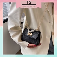 [TS] Trendy Style Mini Bag Mini Sling Bag Small Bag Chain Bag ootd Bag Pearl Mini Bag / Beg Mini Per