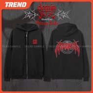 Stray Kids DominATE Tour 2025 EU/UK Merch - Cotton Zip-Up Hoodie | Casual Wear