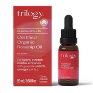紐西蘭品牌Trilogy 有機玫瑰果油 Rosehip Oil 20ml 天然保養品 紐西蘭澳洲藥妝店 紐澳代購 保證正品