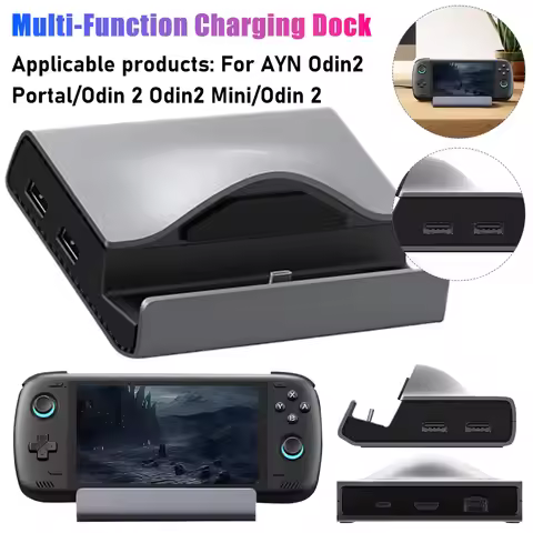 Charging Dock Multi-Function SSD Expandable Storage PCIe NVMe Slot for Ayn Odin 2 Portal/Odin 2/Odin