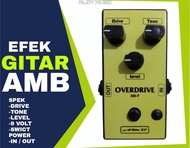 EFEK GITAR PEDAL OVERDRIVE + ADAFTOR