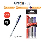 Grabbit Clipto Semi Gel Pen (0.7mm)