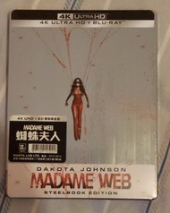 MADAME WEB蜘蛛夫人4K+BLU-RAY 鐵盒雙碟版