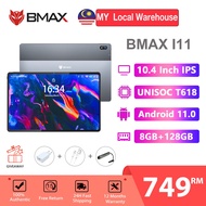 【Ready Stock】BMAX I11 Tablet 10.4” 2000*1200 2K FHD 8GB RAM 128GB ROM Android 11 4G LTE Phone Call D